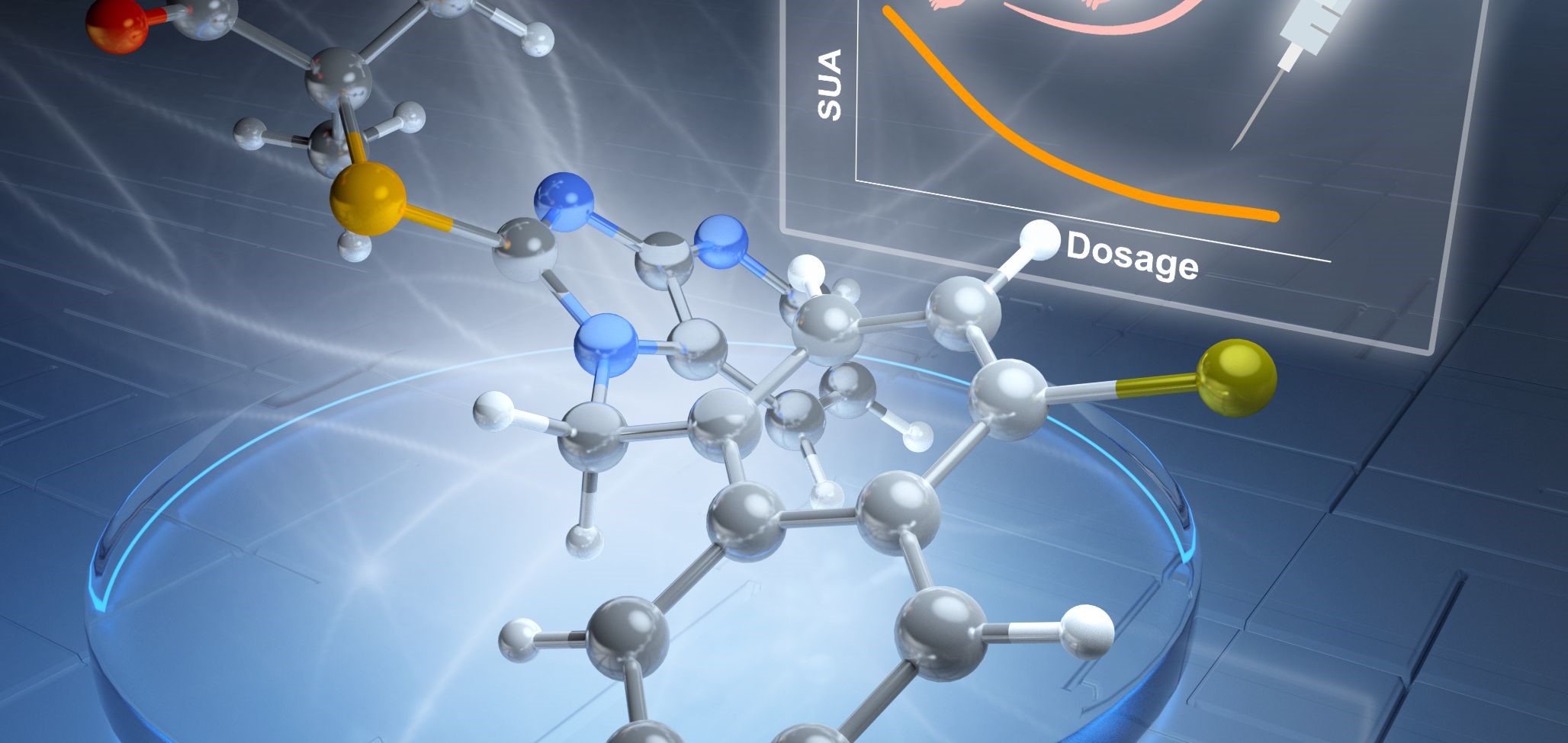 LetPub Journal Cover Art Design - Discovery of Novel Bicyclic Imidazolopyridine-Containing Human Urate Transporter 1 Inhibitors as Hypouricemic Drug Candidates with Improved Efficacy and Favorable Druggability